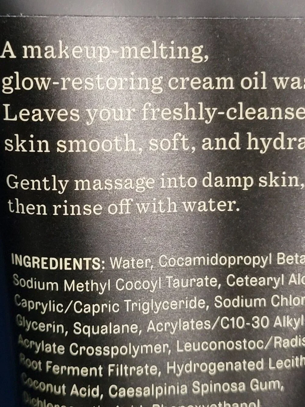 The Ordinary Cloud Care Agency Weightless Cream Oil Cleanser